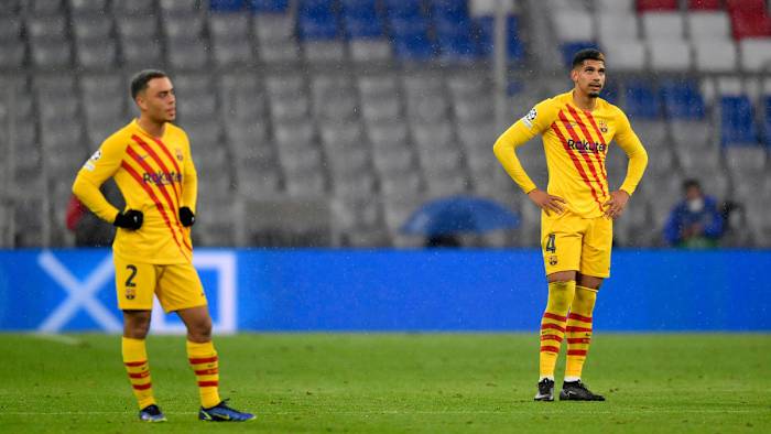 Barcelona tumbles out of the Champions League in the group stage